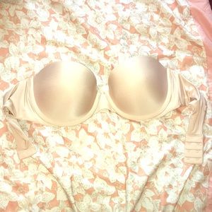 Victoria’s Secret Nude strapless bra